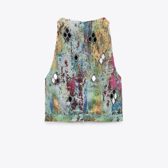 Printed Top (Draped) - Picture 2 of 3